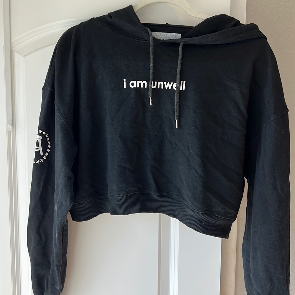 Call Her Daddy Cropped Hoodie